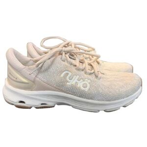 Ryka Devotion X Walking Sneakers Womens 7 Cream Beige Comfort Athletic Shoes